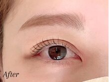 ミーナ 水ヶ江店(mina)/アイブロウWAX＋まつ毛パーマ上