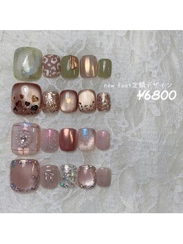 エースネイル(A nail)/FOOT定額デザイン