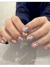 エヌーク バイ ブラウン(enurk by Brown)/埋め込み★カラフルストーン