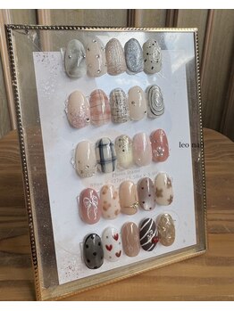 レオ ネイル 倉敷店(leo nail)/ハンドネイルアート2本付き