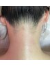 襟足美人【脱毛】うなじ＆首のシェービングをして光脱毛のセット　7000円