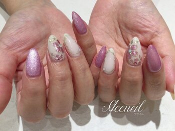 アクイユ 銀座店(ACCUEIL)/フラワーネイル