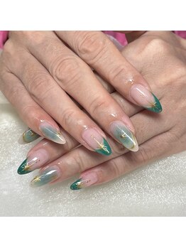 アイリッシュネイル 久屋大通店(Irish Nail)/マオ誕5月アート