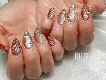 ニーム(niim)/マグネットネイル　ミラーアート