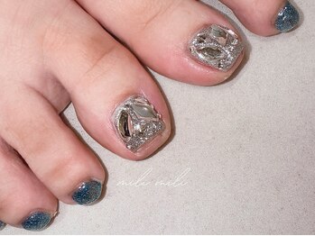 ミリ ミリ(mili mili)/foot bijou &nbsp;nail