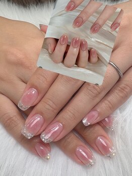 グリッター(Glitter)/持ち込みデザインネイル