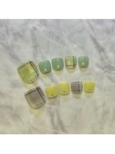 ブリオン 六本松店(Bullion)/シアーチェックネイル