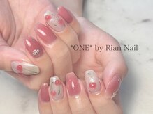 ワンバイリアンネイル 立川店(ONE by Rian Nail)の雰囲気（ちゅるるんかわいいワンホンネイルやニュアンスデザインも◎　）