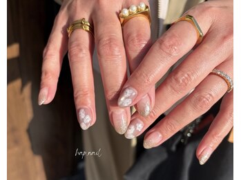 ハプネイル(hap.nail)の写真/日常に溶け込む上質な彩り◆人気のマグネットやミラーも定額で。賢くお洒落を楽しめるご褒美サロンへ◎