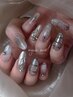 (hand)【チップ長さだし・やり放題】〈人気No.1★〉しっかりアート150分