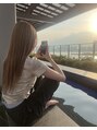 ロレインブロウ 札幌大通り店&nbsp;旅行先の素敵な屋上で♪夕日が綺麗」夏が待ち遠しいです！＾＾