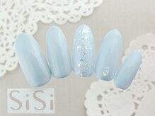 シシ(SiSi)/パステルライトブルー＆キラキラ
