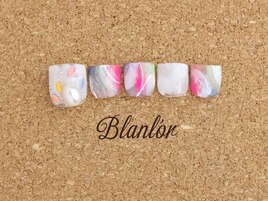 Foot　鮮やかニュアンスネイル