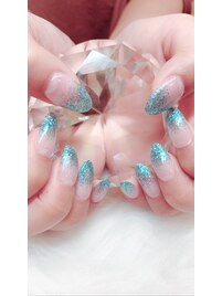 ラメグラデーション