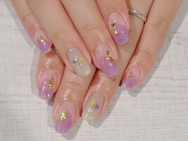 ＊パープル＊押し花＊