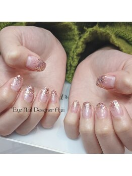 アイネイルデザイナーフジイ(Fujii)/シャンパンカラーラメグラ