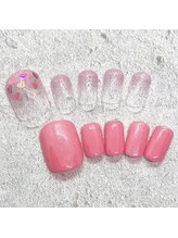 タネモト(Tanemoto)/9月フットネイル￥6600