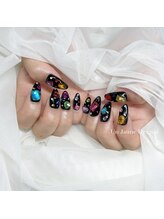 アン ジョーヌドラゴ/【自爪ネイル】カラフルストーン