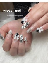 モナールアンド(MONNAL&)/ツイードネイル