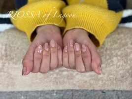 ホロフラワーデザインネイル