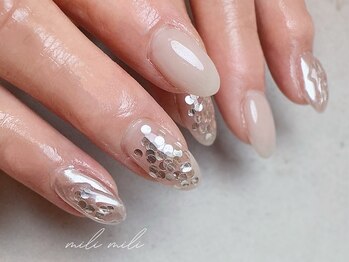 ミリ ミリ(mili mili)/hologram &nbsp;nail