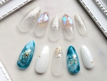 ジュネルの写真/オフ無料で通い易さ◎デザインに迷ってしまう方の強い味方！色替えOK自由度が高い定額サンプルからご選択♪