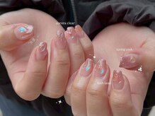 ジェミーネイル シンジュク(Jemiy nail shinjuku)/【Saki】オーロラストーングラデ