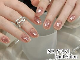 秋冬ネイル初夏マーメイド
