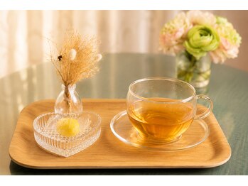 ルピナスブーケ/施術後もゆっくりと