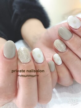 プライベート ネイルサロン マーマ(murmur)/ドットネイル