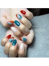 ブルーデイジー(BLUE DAISY)/nuance nail