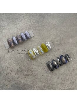 定額ネイルデザインサンプル