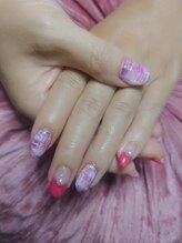 ケーエムネイル(Kmnail)/ビビッドツイードネイル6800円～