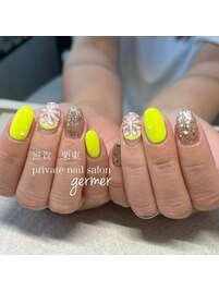 ぷっくりレモンネイル！