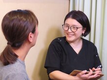 鍼灸・あん摩マッサージ指圧 蓬治療所の雰囲気（身体の不調を紐解く聞診時間）