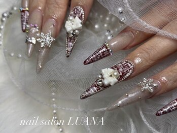 ルアナ(LUANA)の写真/【ブライダル/入学・卒業式】特別な日を彩る華やかスカルプ★SNS人気デザイン～持ち込みまで理想を形に♪