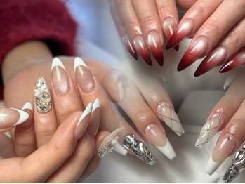 ネイルアトリエビー(nail atelier be’)の写真/【美フォルム形成】スカルプで理想の長さ・形を叶えませんか？遠目からでも映える美しいシルエットを実現★