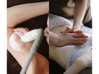 ハーバシー ラボ(herbacie LABO)の写真/【二の腕つまむと痛い方必見】今からでも間に合うお腹の肉・二の腕のたるみに燃焼マシン×巧みな手技でケア