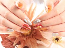 クリスタルネイル ゆめタウン久留米店/べっ甲ネイル