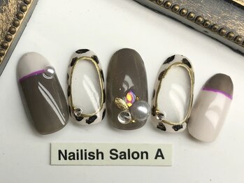 ネイリッシュサロン エー(Nailish Salon A)/アニマルネイル