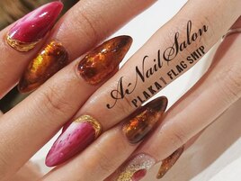 20/11/29　ニュアンスべっ甲nail