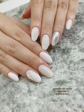 プライベート ネイルサロン マーマ(murmur)/ホワイトマットネイル