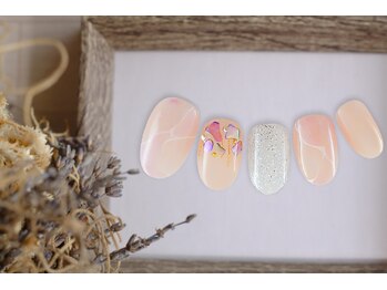 ファストネイル テラスモール湘南店(FAST NAIL)/グリーン　パステル　【11170】