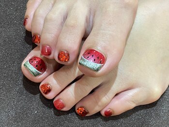 ネイルサロン イズ 目黒店(NAIL SALON iS)/ＬコースFOOT初回オフ込11980円