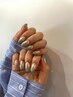 夏限定【HAND】チップ長さだし10本&持ち込み90分アート★パラジェル別途