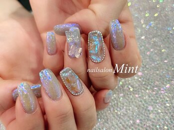 ちゅるん×オーロラブルー