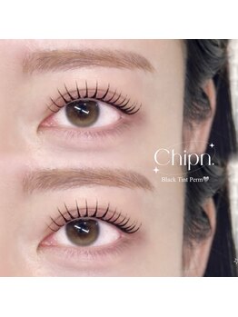 チプン 表参道(Chipn.)/ブラックティントまつげパーマ