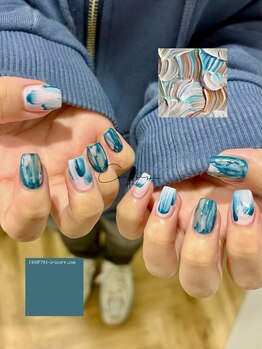 ネイル アトリエ クロリ(nail atelier Coloris)の写真/個性が光る◇アートが豊富で、シンプル・ニュアンス・個性派等様々なデザインに対応♪