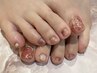 【Foot】足元にアートを。相談OK◎お任せニュアンス/アート放題¥11000/錦糸町