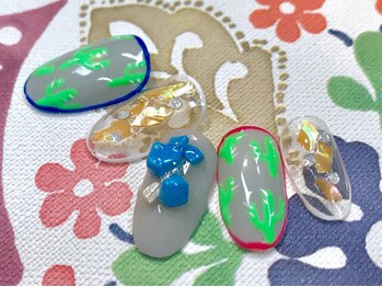 ビービーネイル(BB)/天然石とサボテンネイル!